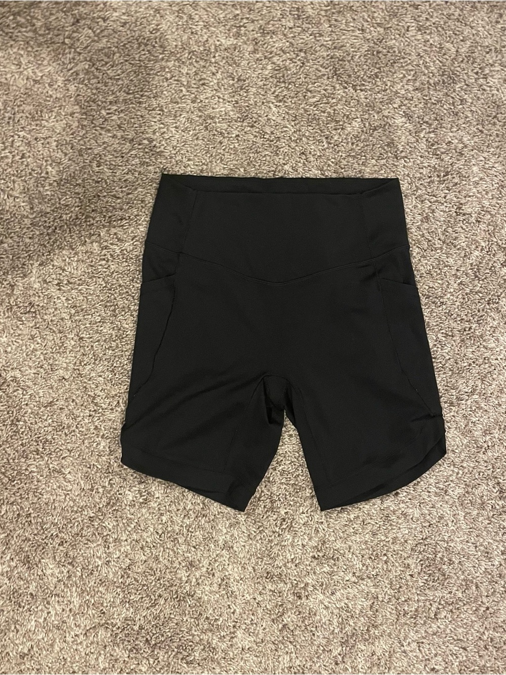 Halara Black Yoga Shorts/Bike Shorts with Pockets